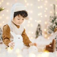 圣诞黎明_成都宝宝照；儿童照；周岁照